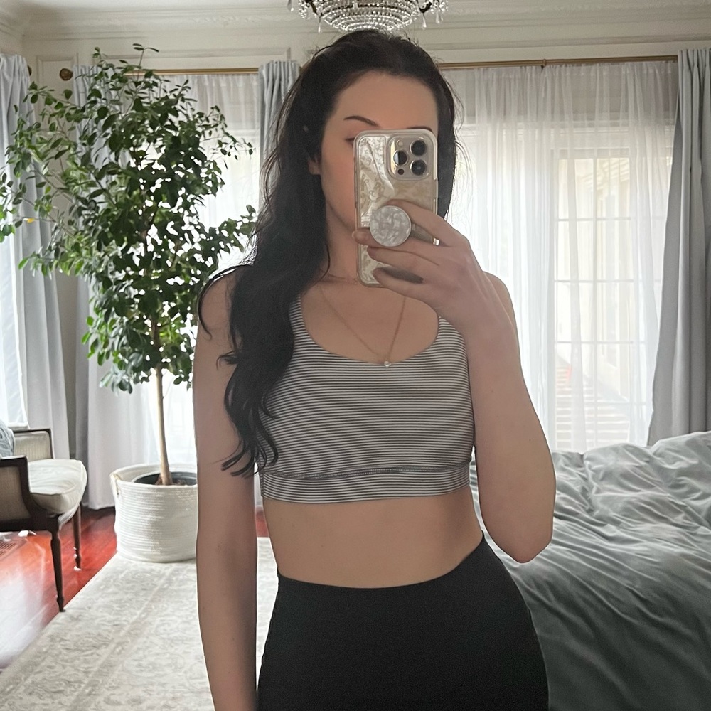 LULULEMON 50 Rep Bra Wee Stripe Workout Bra Top